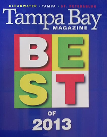 Tampa Bay Magazine Best of 2013